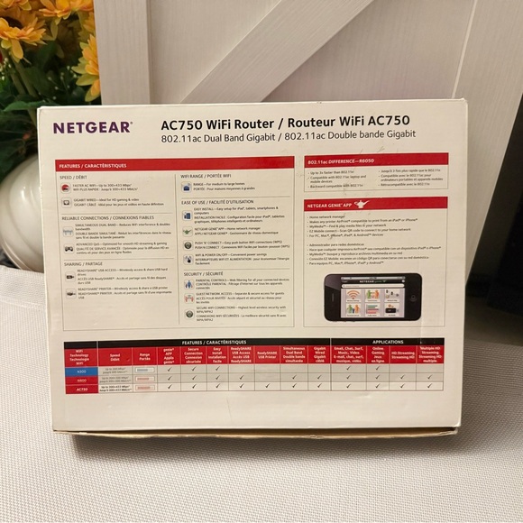 NETGEAR AC750 WiFi Router - Picture 2 of 5